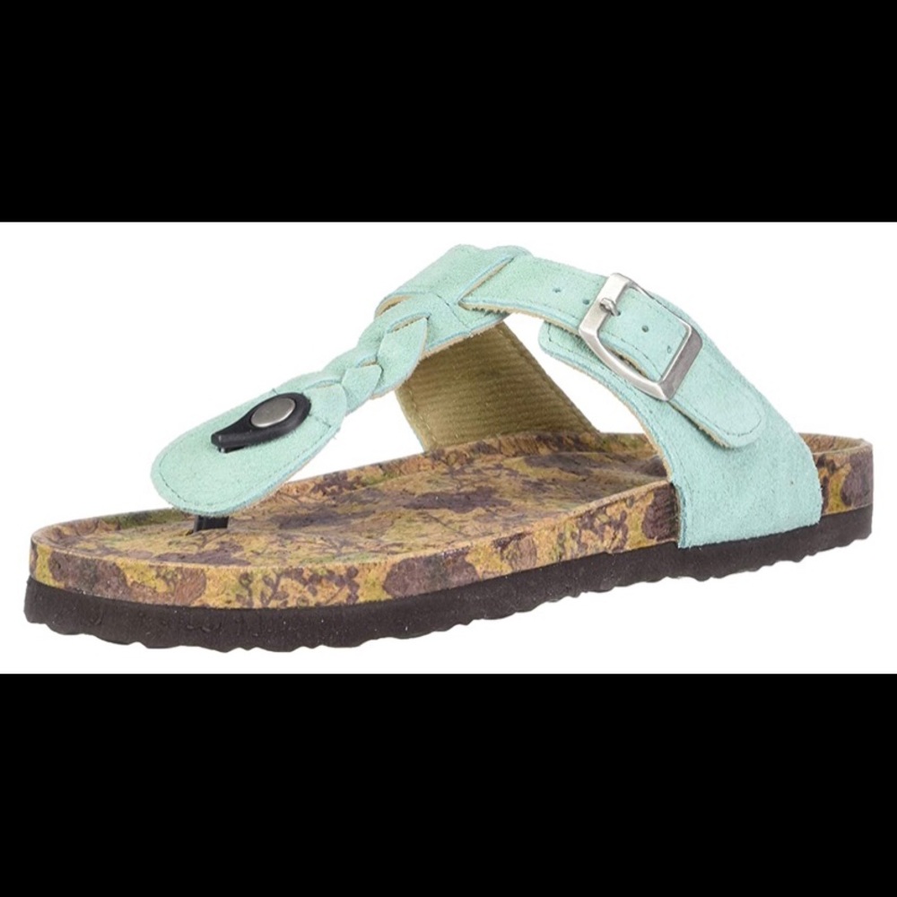 Marsha Terra Turf-Mint Sandal